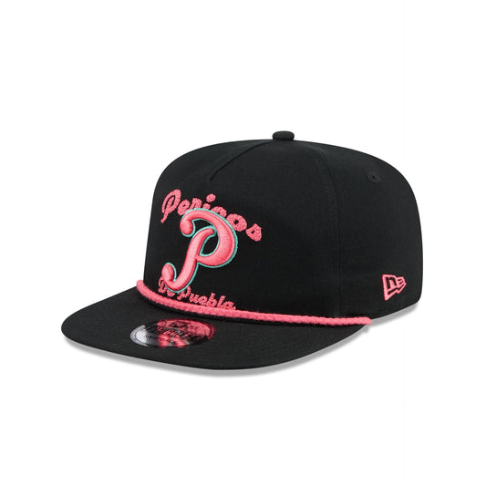 Pericos de Puebla Two-Tone Black Golfer Hat