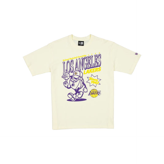 Los Angeles Lakers Sport Classics Chrome White T-Shirt
